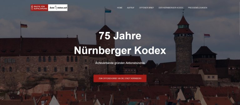 75 Jahre Nürnberger Codex: Stopt die Menschen-Versuche!