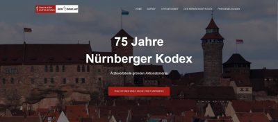 75 Jahre Nürnberger Codex: Stopt die Menschen-Versuche!