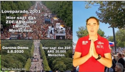 1.8.20 - Corona-Demo Berlin: 1,3 Millionen - Für die Befreiung von der Plandemie und ihren diktatorischen Maßnahmen